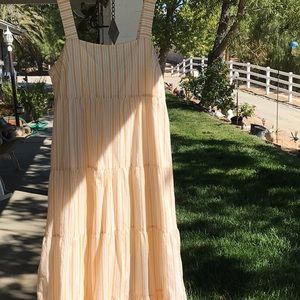 Madewell tiered dress